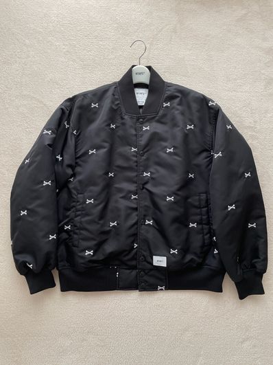 Wtaps TEAM / JACKET / NYLON. TWILL. TEXTILE "Black"