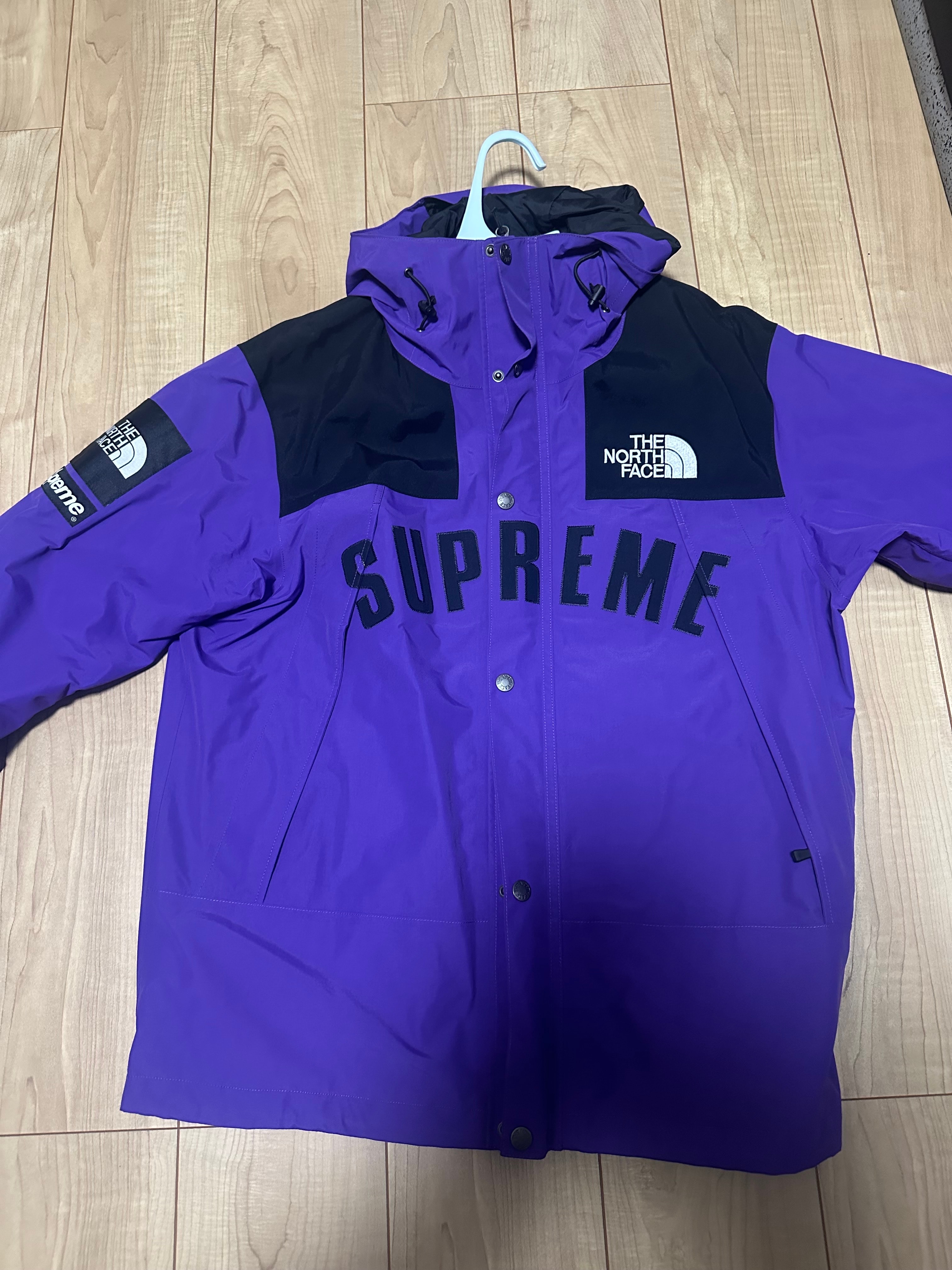 Supreme x The North Face Arc Logo Mountain Parka "Purple"