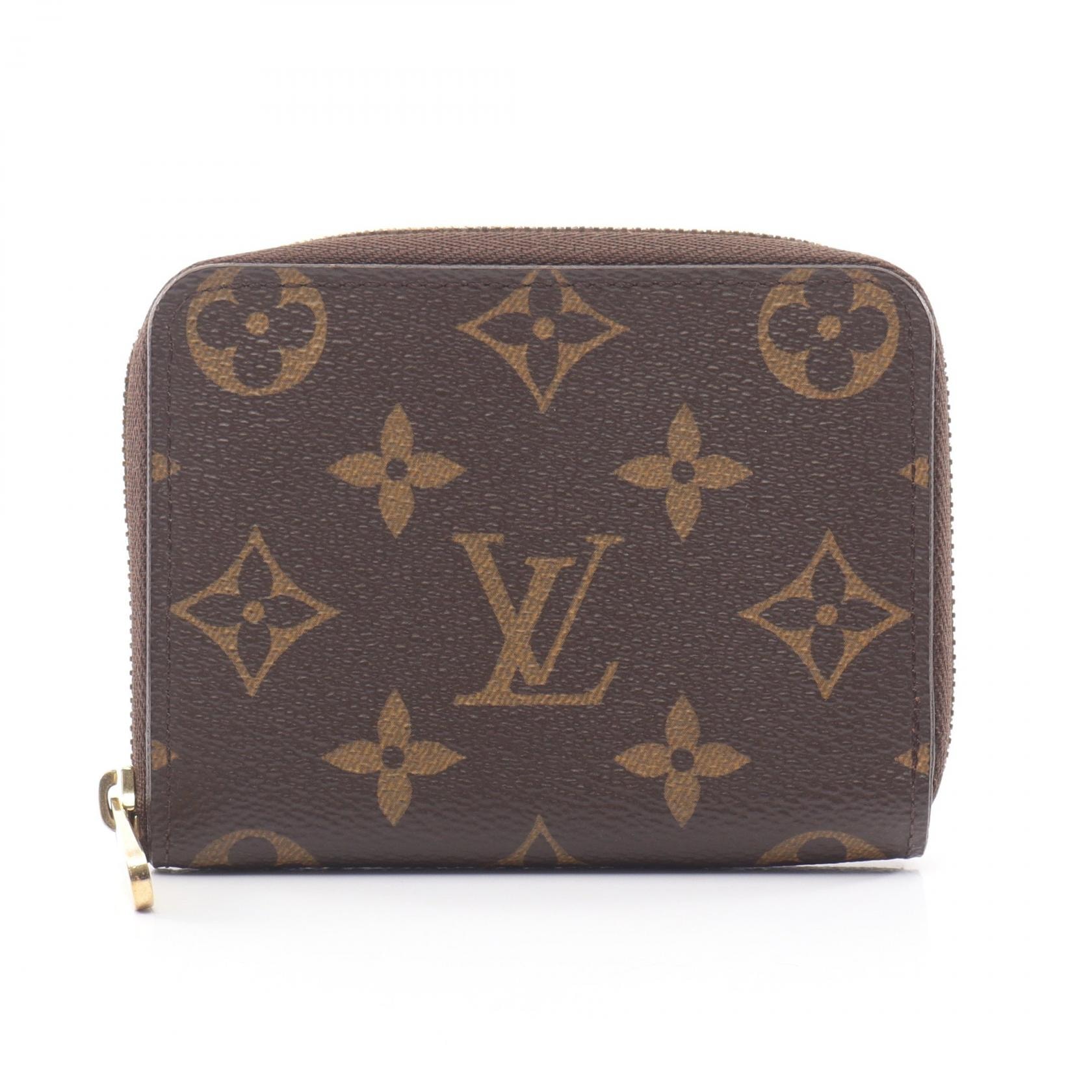 ルイ・ヴィトン LOUIS VUITTON ジッピー コインパース モノグラム コインケース 財布 PVCコーティングキャンバス モノグラム レディース ブラウン系 M60067 【中古】