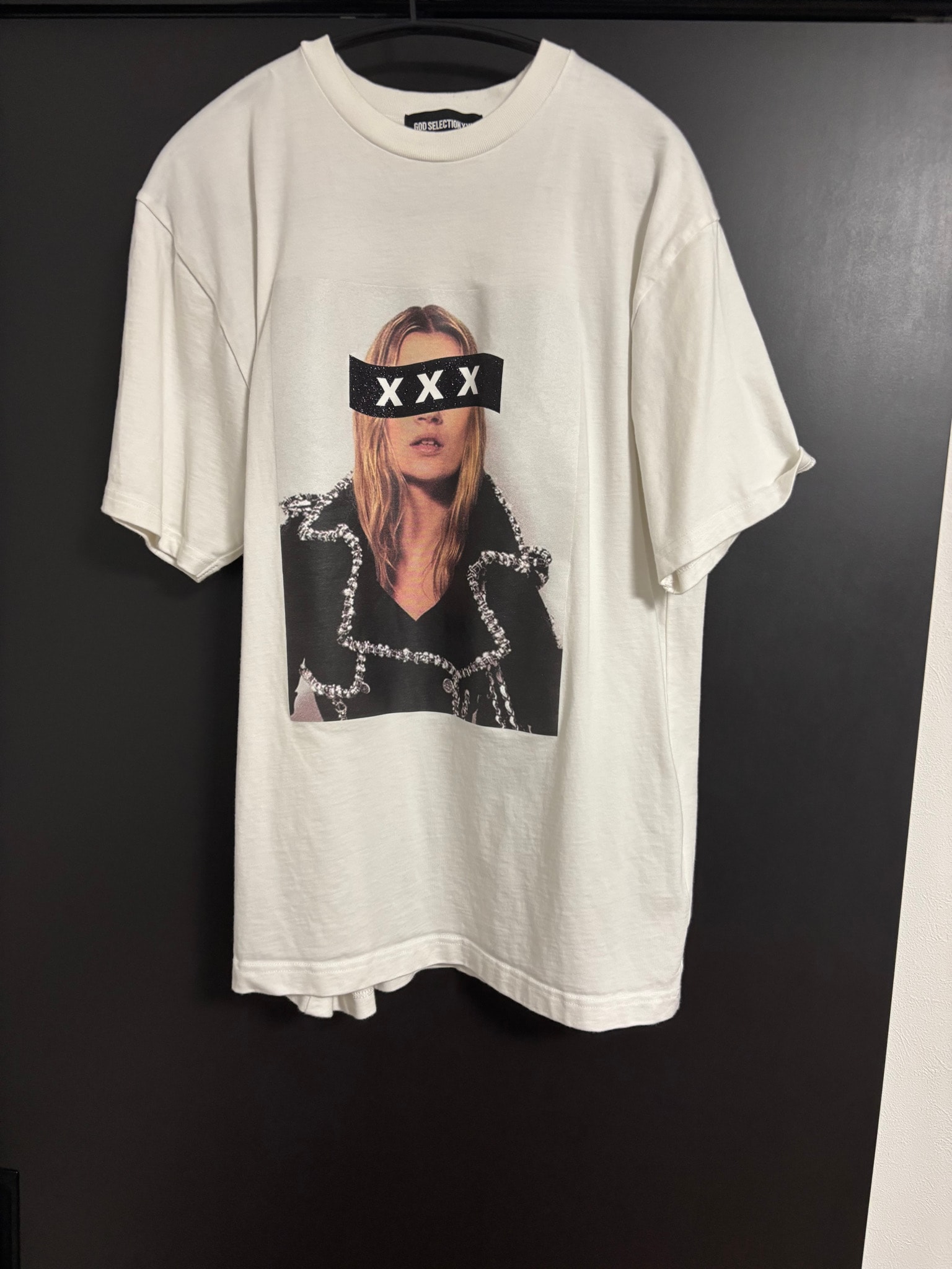 GOD SELECTION XXX x FRAGMENT T-Shirt GX-S23-10ST-02 "White"
