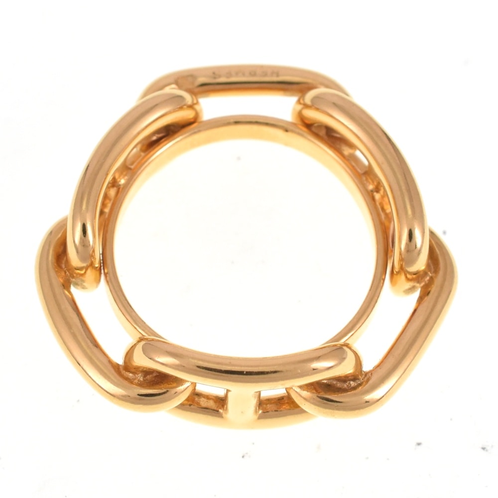 エルメス HERMES シェーヌ ダンクル スカーフリング レディース 良品 T#140415