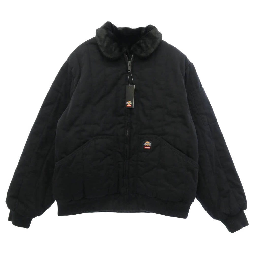 Supreme シュプリーム Dickies ディッキーズ 25AW x Dickies Reversible Quilted Faux Fur Work Jacket リバーシブル キルティング フェイクファー ワークジャケット 【美品】【中古】