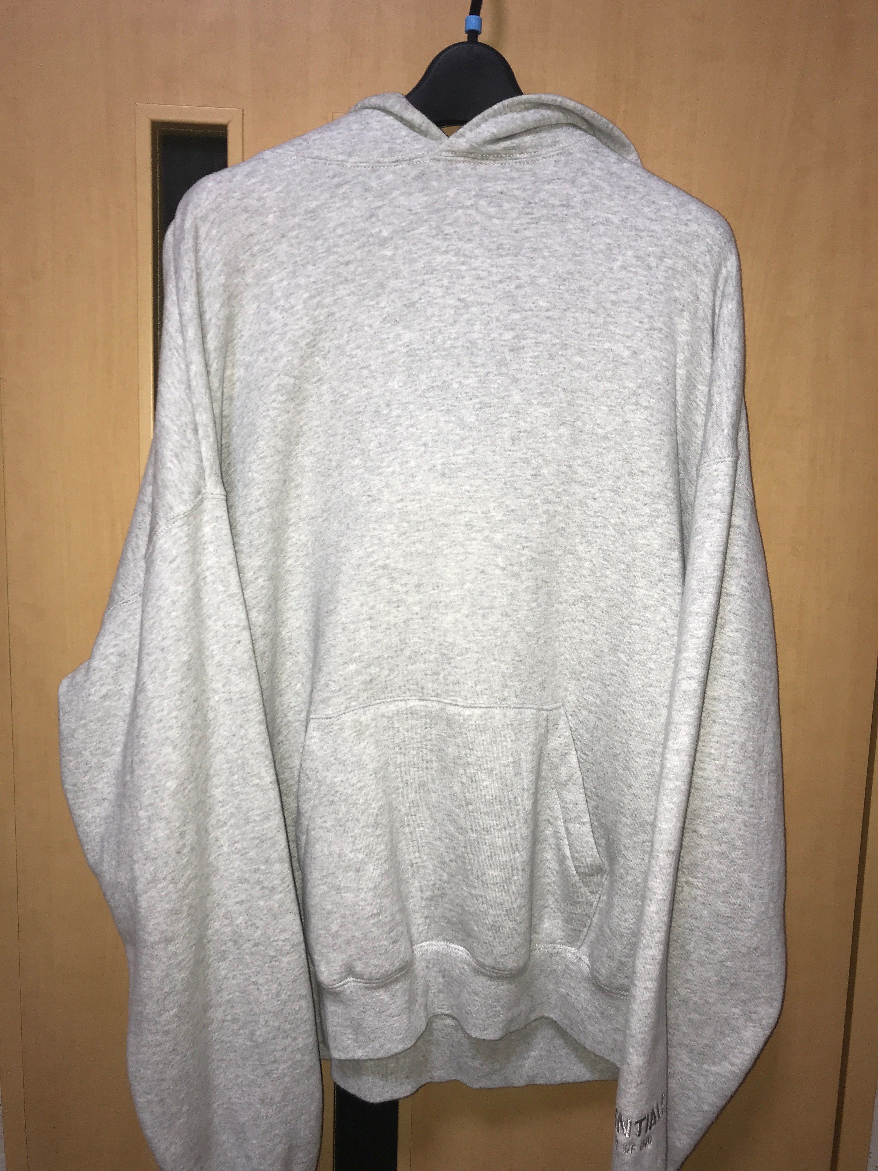 FEAR OF GOD ESSENTIALS 3M Logo Pullover Hoodie "Light Grey"