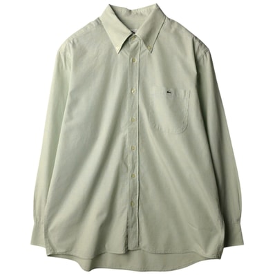 古着 00年代~ ラコステ LACOSTE 長袖 ボタンダウンチェックシャツ メンズXL相当/eaa636009