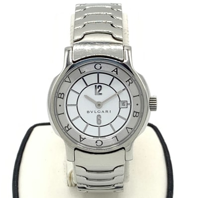 〇〇BVLGARI ブルガリ ソロテンポ クォーツ 腕時計 ST 29 S シルバー