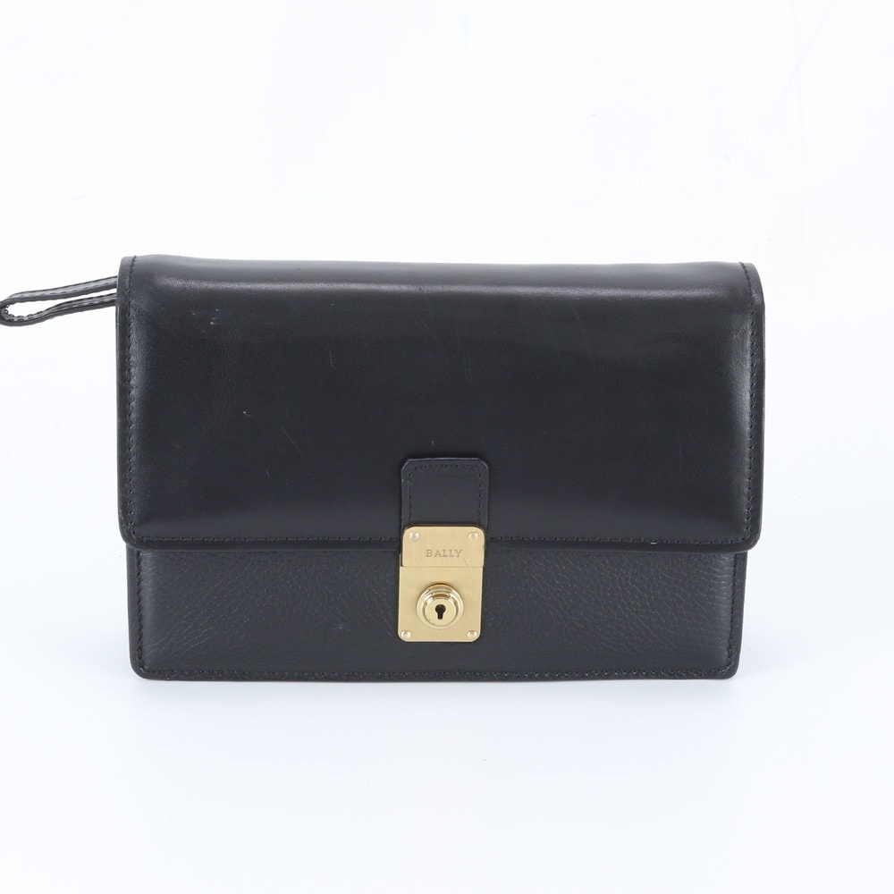 ■美品 バリー セカンドバッグ レザー