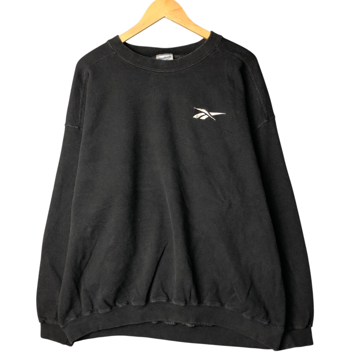 古着 リーボック Reebok ワンポイントロゴスウェットシャツ トレーナー USA製 メンズXL相当/eaa575242