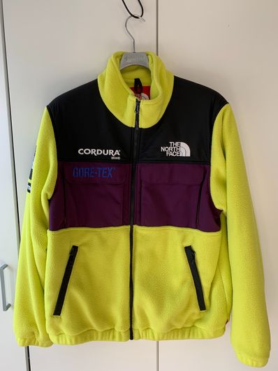 Supreme x The North Face Expedition Fleece Jacket "Yellow"