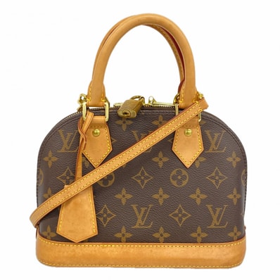 【6dd4928】ルイヴィトン ハンドバッグ モノグラム アルマBB M46990 ブラウン 2wayバッグ【中古】レディース
