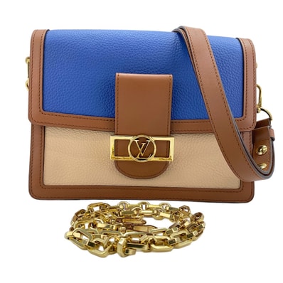 ヴィトン LV モノグラム ドーフィーヌ MM ショルダーバッグ【中古】