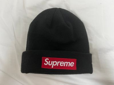 Supreme New Era Box Logo Beanie "Black"