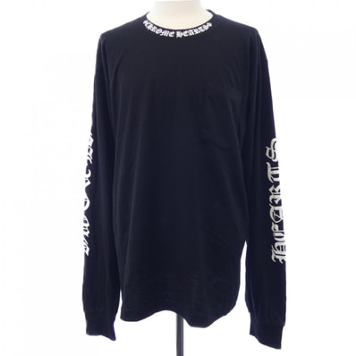 Chrome Hearts Letters Neck Logo L/S T-Shirt "Black"