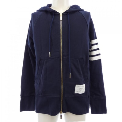 トムブラウン THOM BROWNE クラシックループ 4BAR フルジップアップフーディー MJT022H パーカー