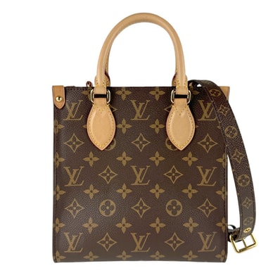 ルイ ヴィトン LOUIS VUITTON ハンドバッグ ショルダーバッグ モノグラム サックプラ BB モノグラムキャンバス ブラウン ゴールド レディース M46265【中古】 z9898