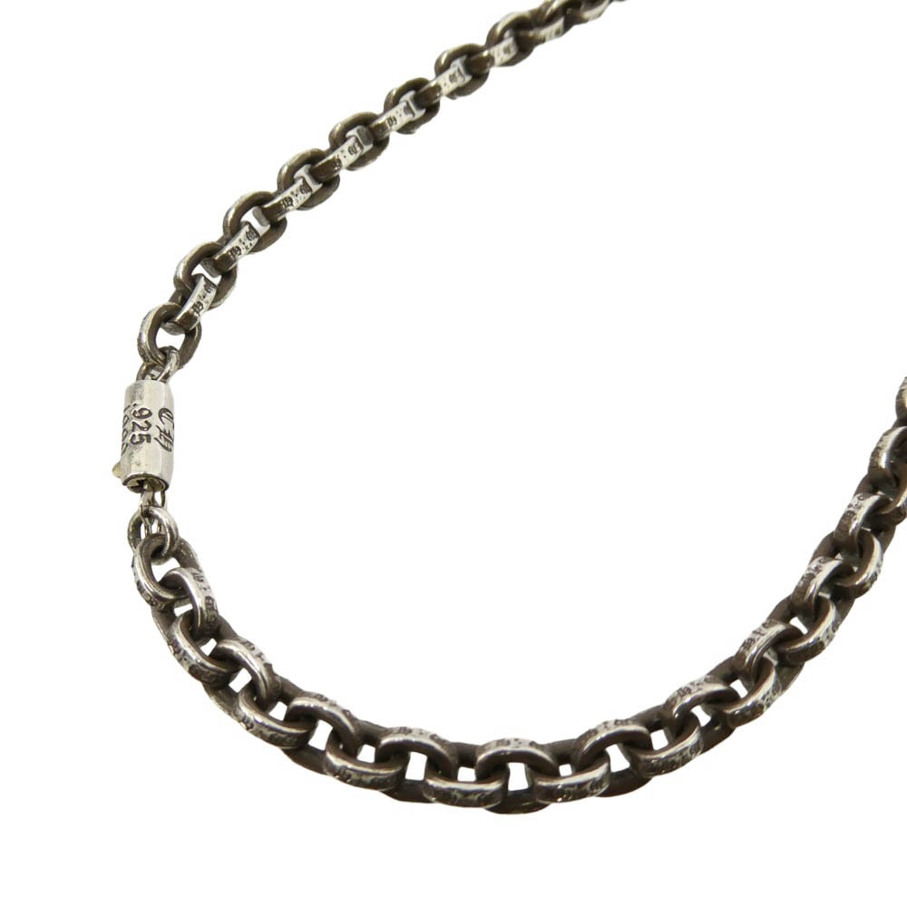 CHROME HEARTS クロムハーツ(原本有) PAPER CHAIN 24inch ペーパーチェーン ネックレス 24インチ シルバー系【中古】