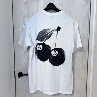 Stussy Cherries Tee "White"