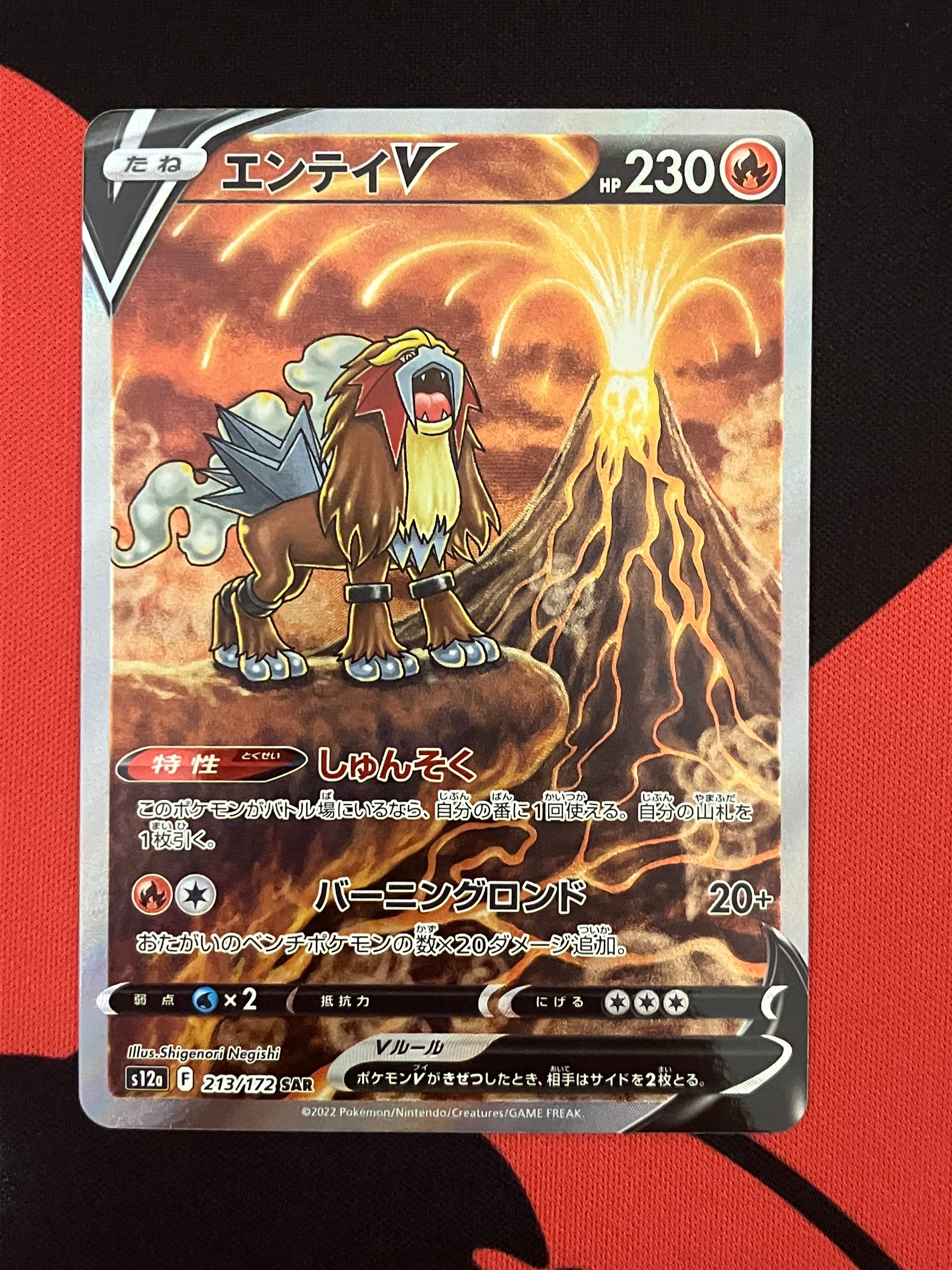 エンテイV SAR[s12a 213/172](ハイクラスパック「VSTARユニバース」)