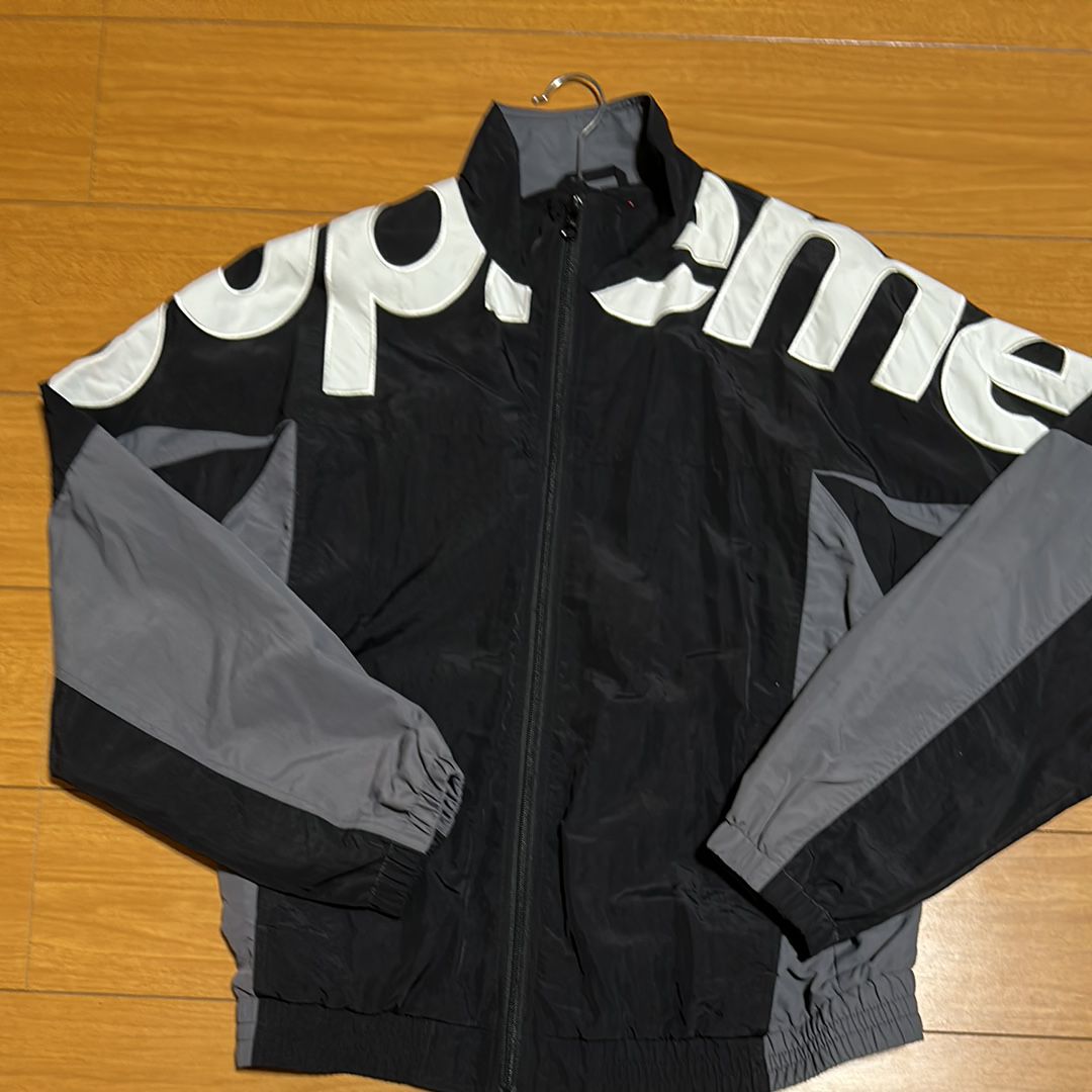 Supreme Shoulder Logo Track Jacket "Black"