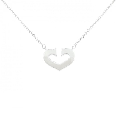 カルティエ Cハート ネックレス