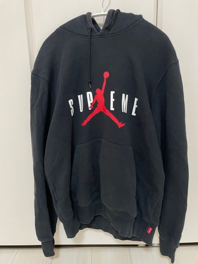 Supreme NIKE Air Jordan Hooded Sweatshirt Supreme NIKE Air Jordan Hooded Sweatshirt