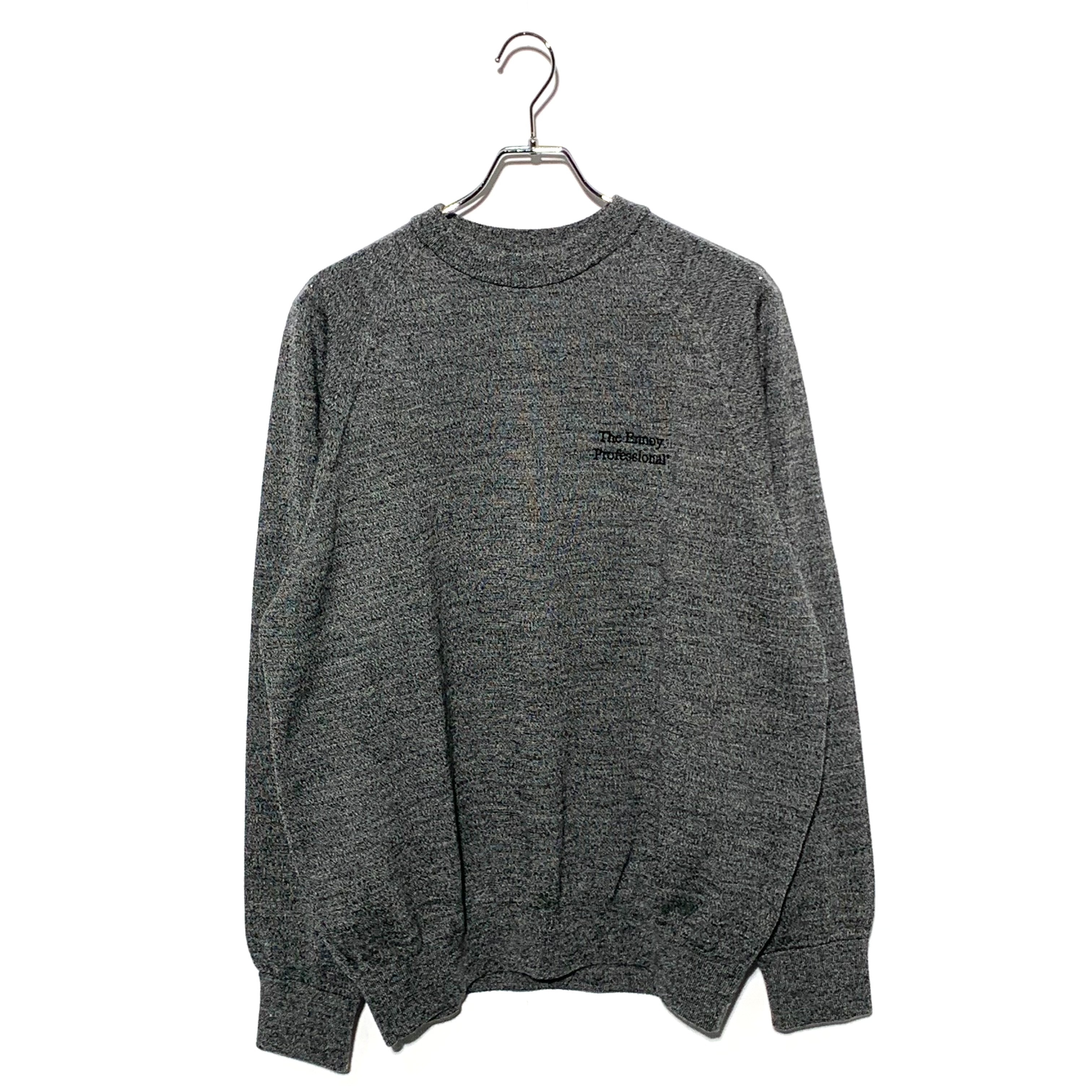 新品】ENNOY MERINO WOOL SWEATER (MIX GRAY) ENNOY MERINO WOOL