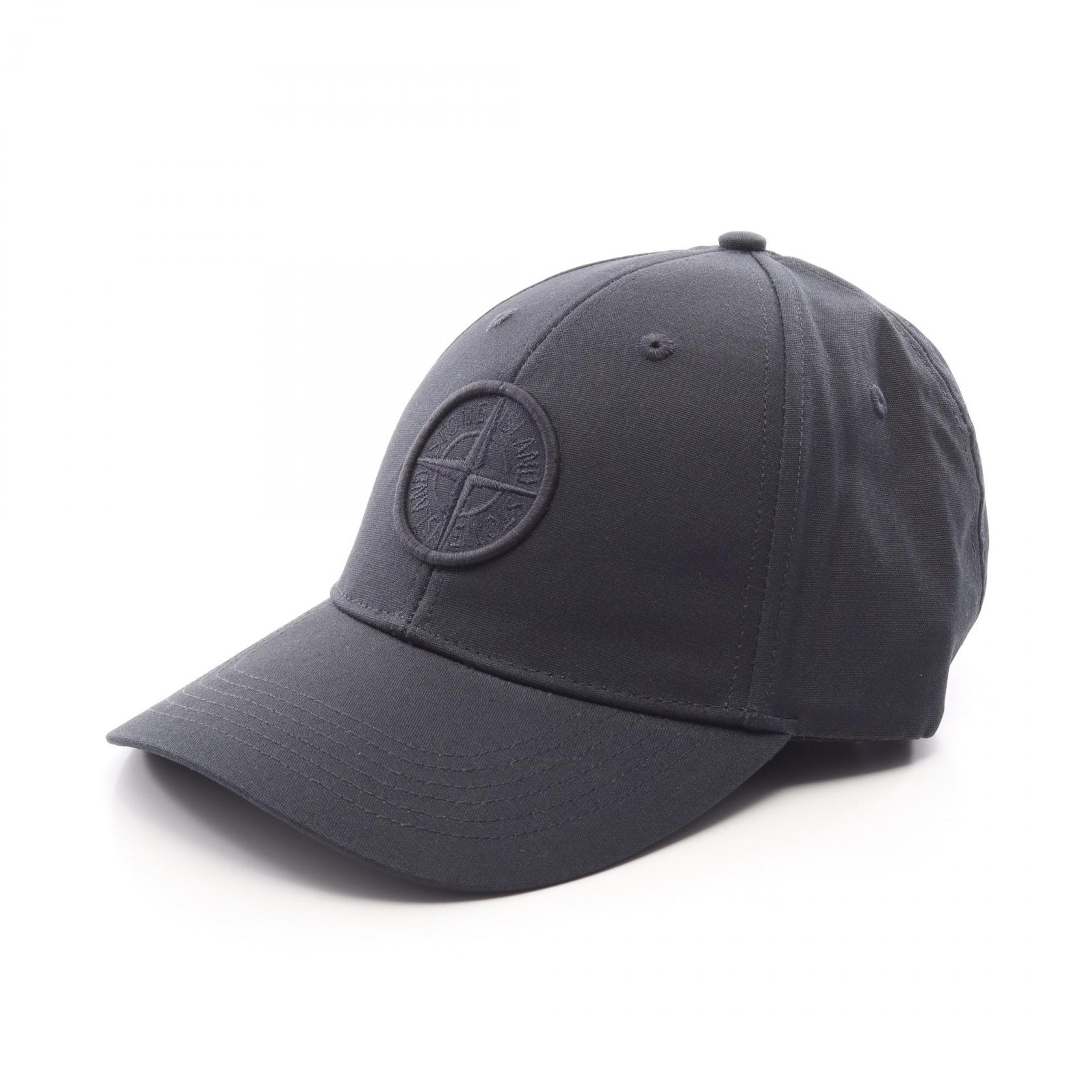 ストーンアイランド STONE ISLAND キャップ 帽子 コットン メンズ ブラック系 L1S159100013V0020F 【新品】