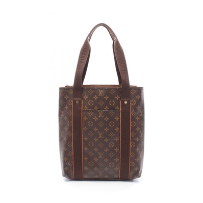 ルイ・ヴィトン LOUIS VUITTON カバ ボブール トートバッグ バッグ PVCコーティングキャンバス レザー モノグラム メンズ レディース ブラウン系 M53013 【中古】