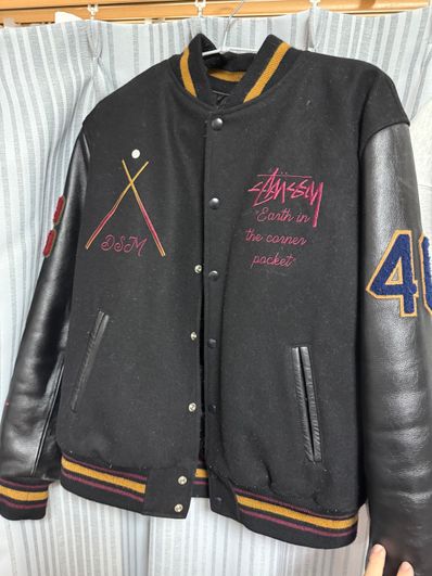 Stussy 40TH ANNIVERSARY IST VARSITY JACKET Stussy 40TH ANNIVERSARY IST VARSITY JACKET