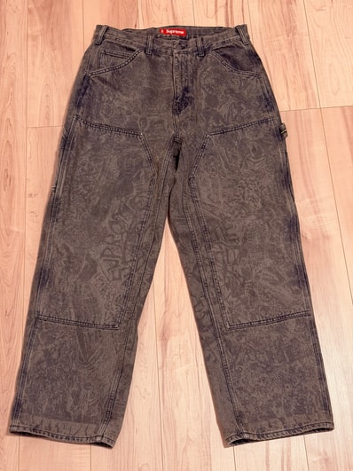 Supreme Double Knee Painter Pant "Liberty" (24FW)