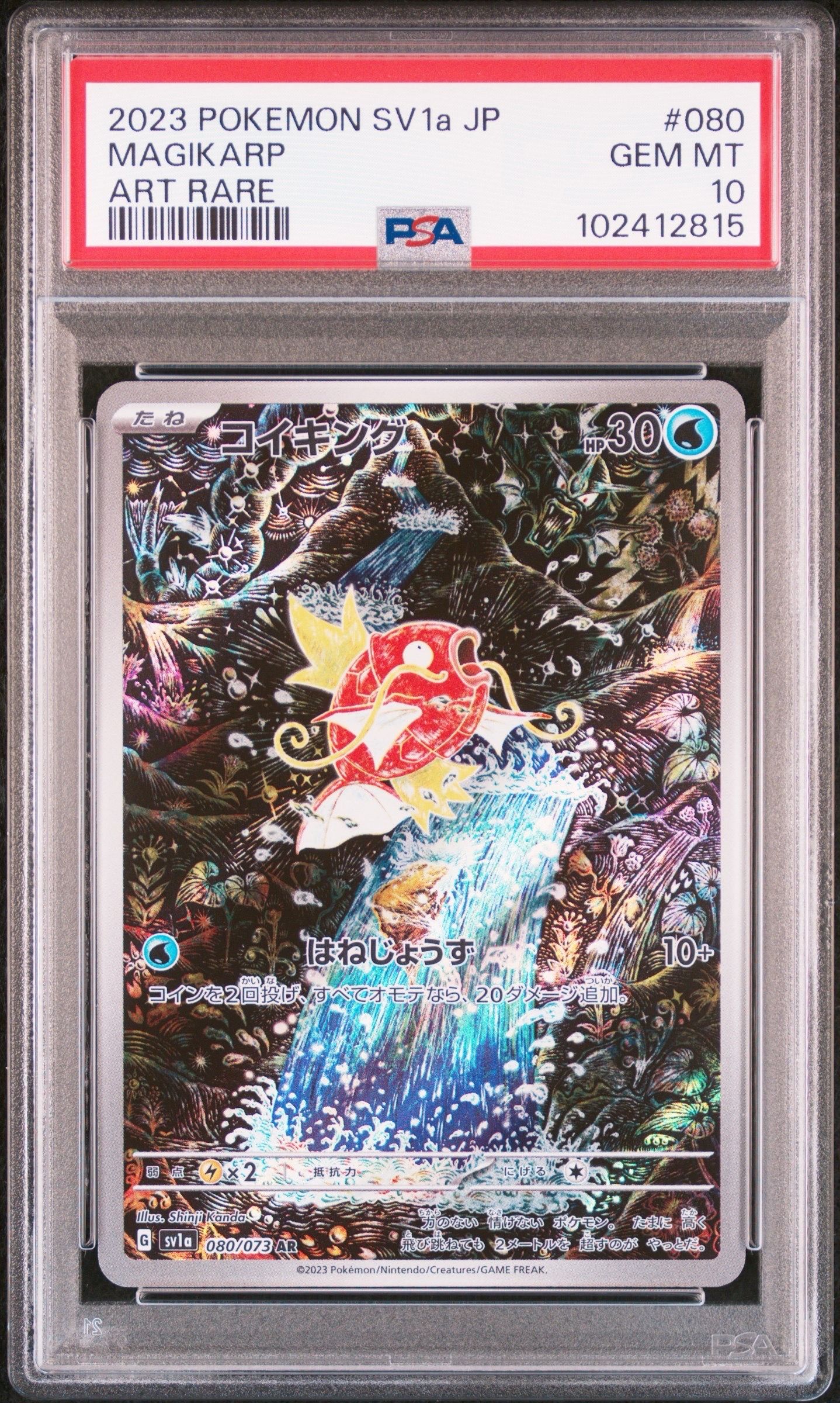 コイキング AR[SV1a 080/073](スカーレット&バイオレット 拡張パック「トリプレットビート」)