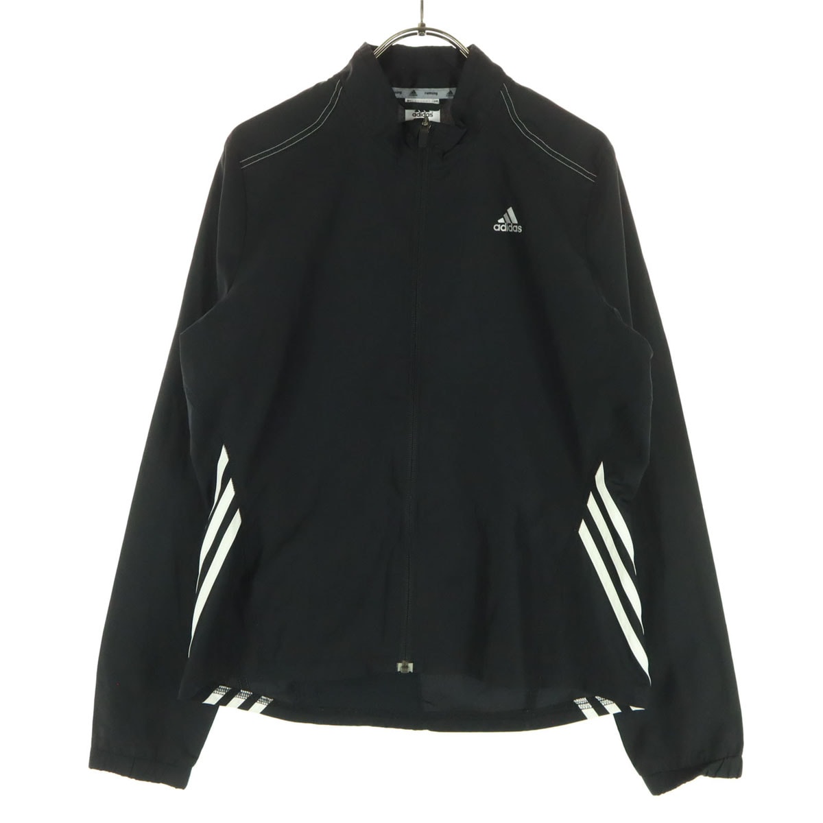 adidas アディダス 長袖 ナイロンジャケット OT ブラック