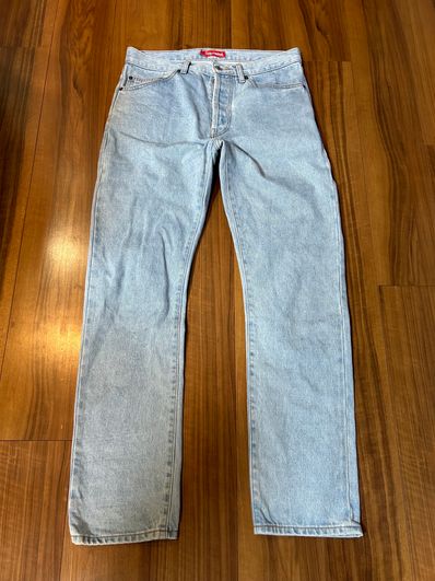 Supreme Stone Washed Slim Jean "Stone Washed Indigo"