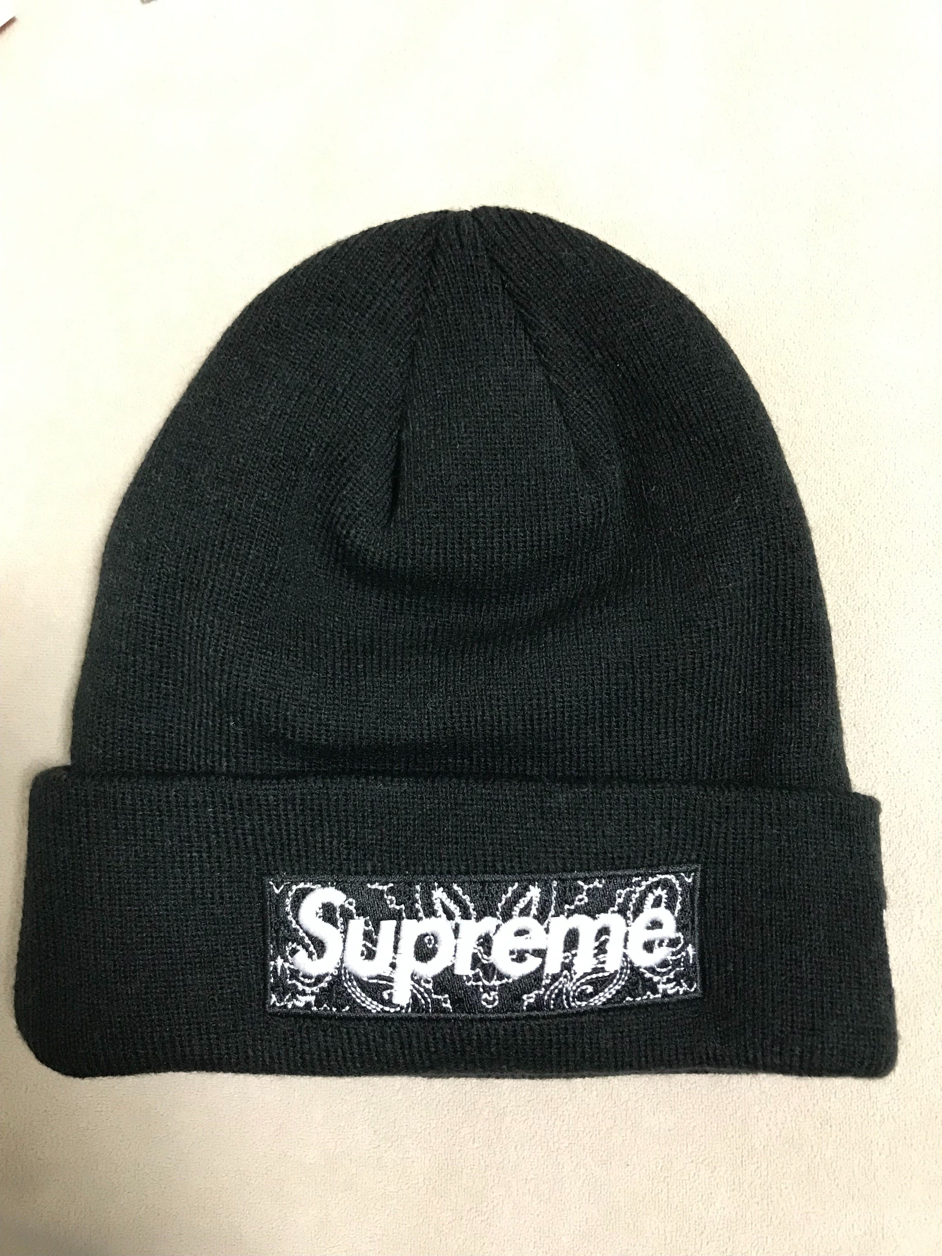 Supreme New Era® Box Logo Beanie "Black"