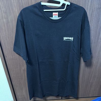 Supreme x Thrasher Cross Tee "Black"