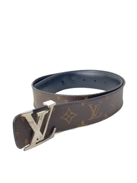 Louis Vuitton LV Initiales 40MM Reversible Belt Monogram "Silver"