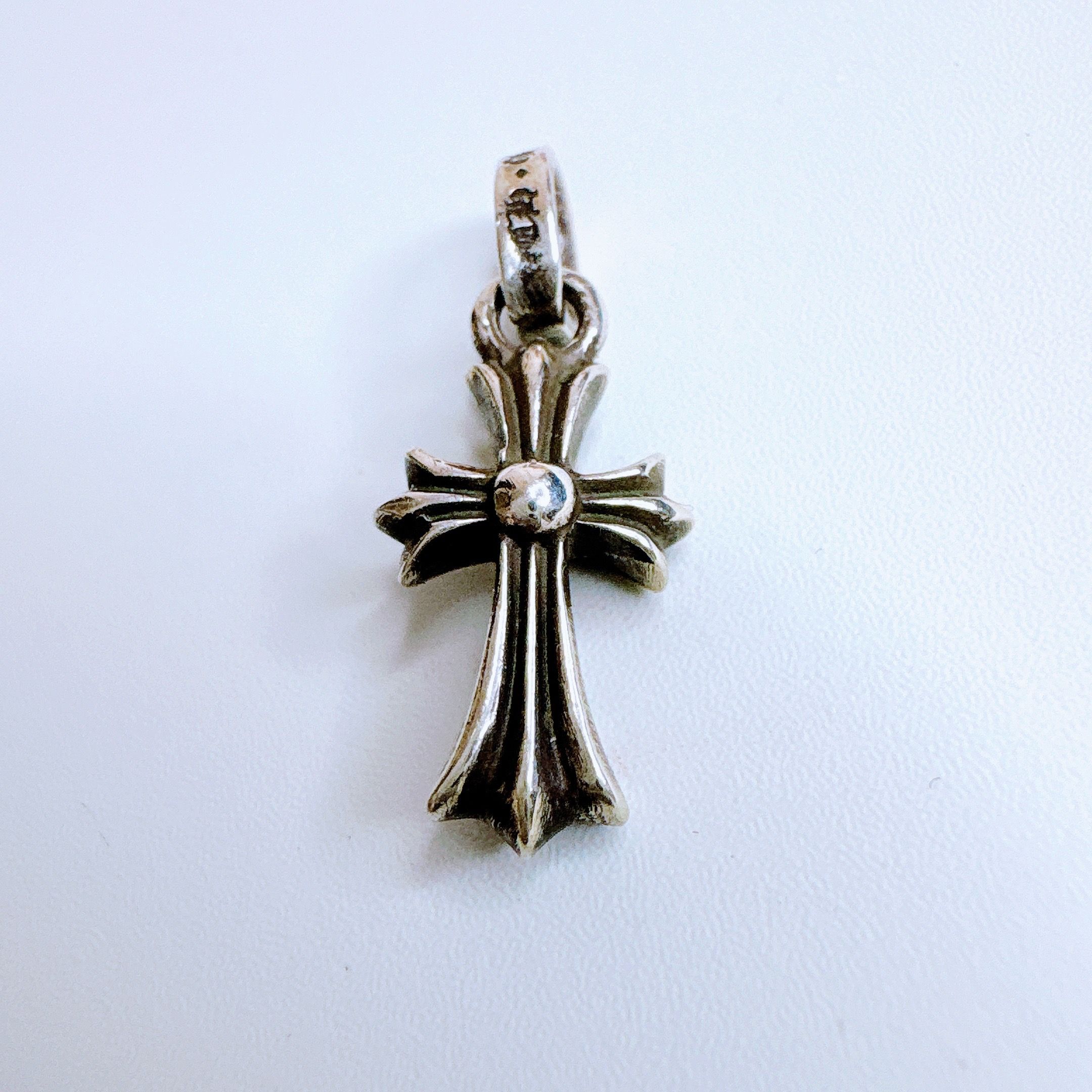 Chrome Hearts CH Cross Baby Fat Charm "Silver"
