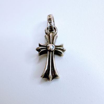 Chrome Hearts CH Cross Baby Fat Charm "Silver"