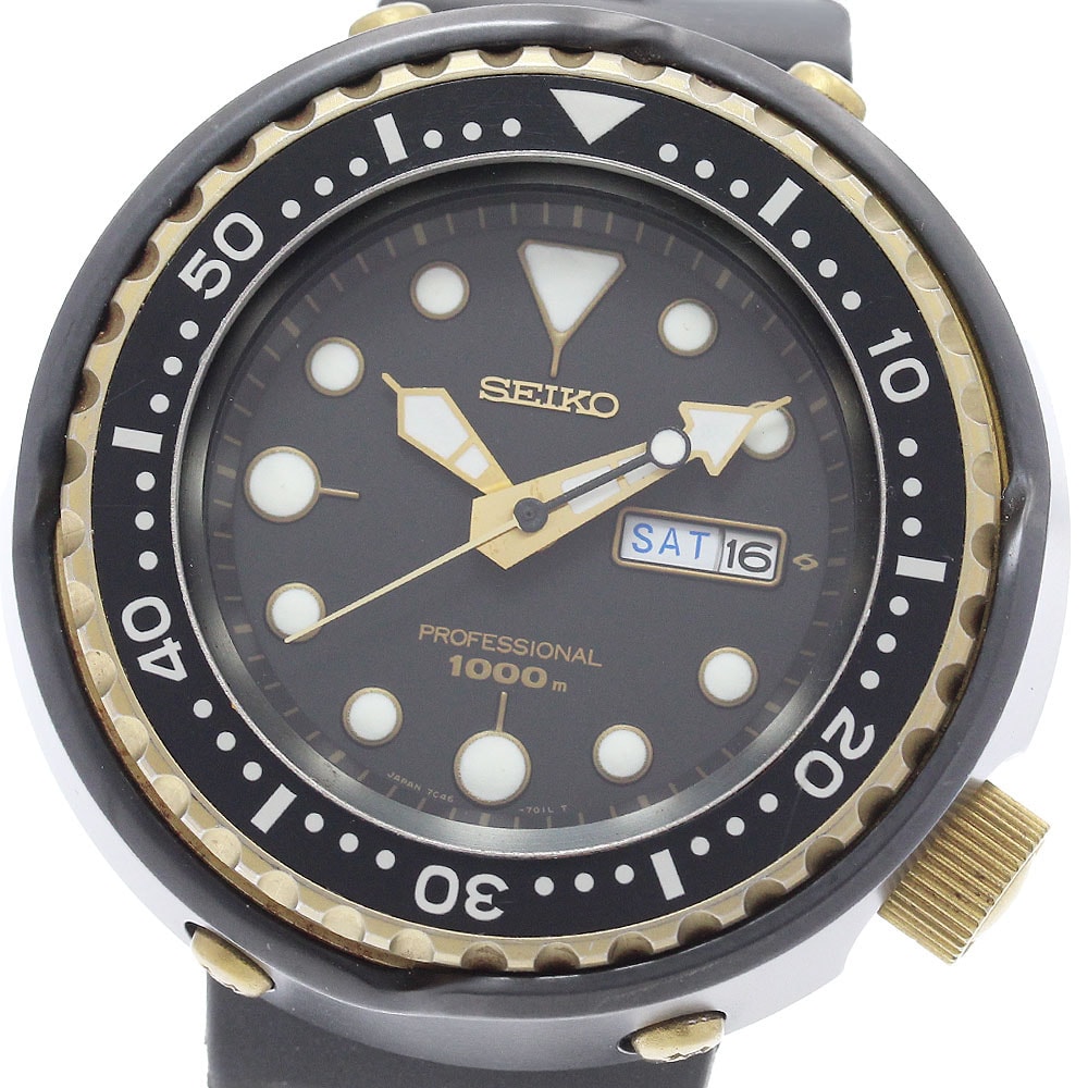 セイコー プロフェッショナル ダイバー メンズ 【中古】