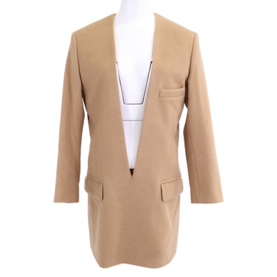 エルメス 新品同様 国内正規 RE EDITION1998 5H0698DM キャメルxシルク ヴァルーズ ジャケット 34