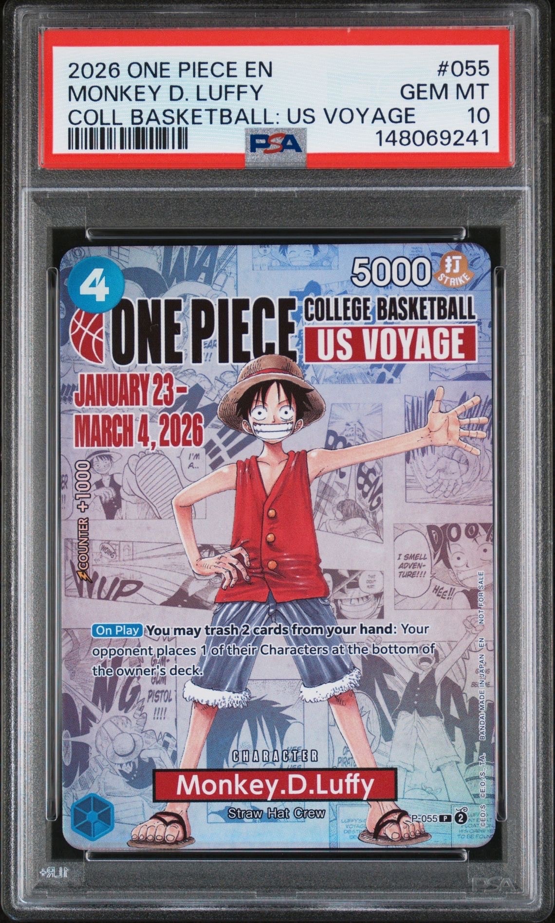 モンキー・D・ルフィ：P (未開封) [P-055]【英語版】(プロモーション