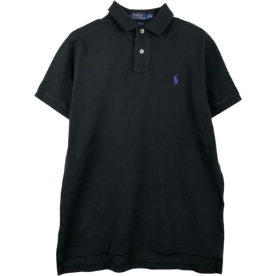 古着 ラルフローレン Ralph Lauren POLO RALPH LAUREN CUSTOM FIT 半袖 ポロシャツ メンズM相当/eaa654533