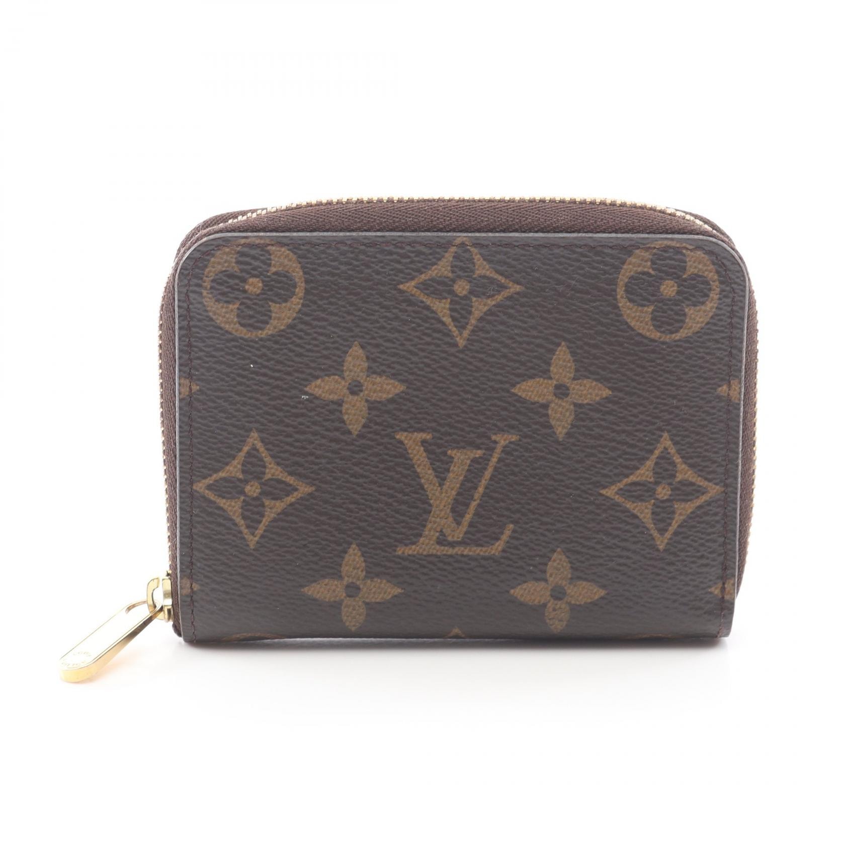 ルイ・ヴィトン LOUIS VUITTON ジッピー コインパース コインケース 財布 キャンバス PVC モノグラム レディース ブラウン系 M60067 【中古】