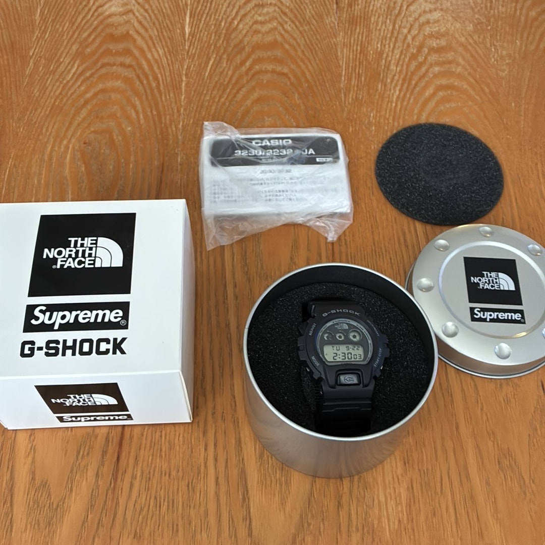 Supreme x The North Face G-SHOCK Watch "Black"