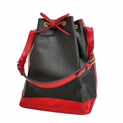 【6dd4888-k】ルイヴィトン ショルダーバッグ エピ ノエ M44017 ノワール カスティリアンレッド【中古】レディース