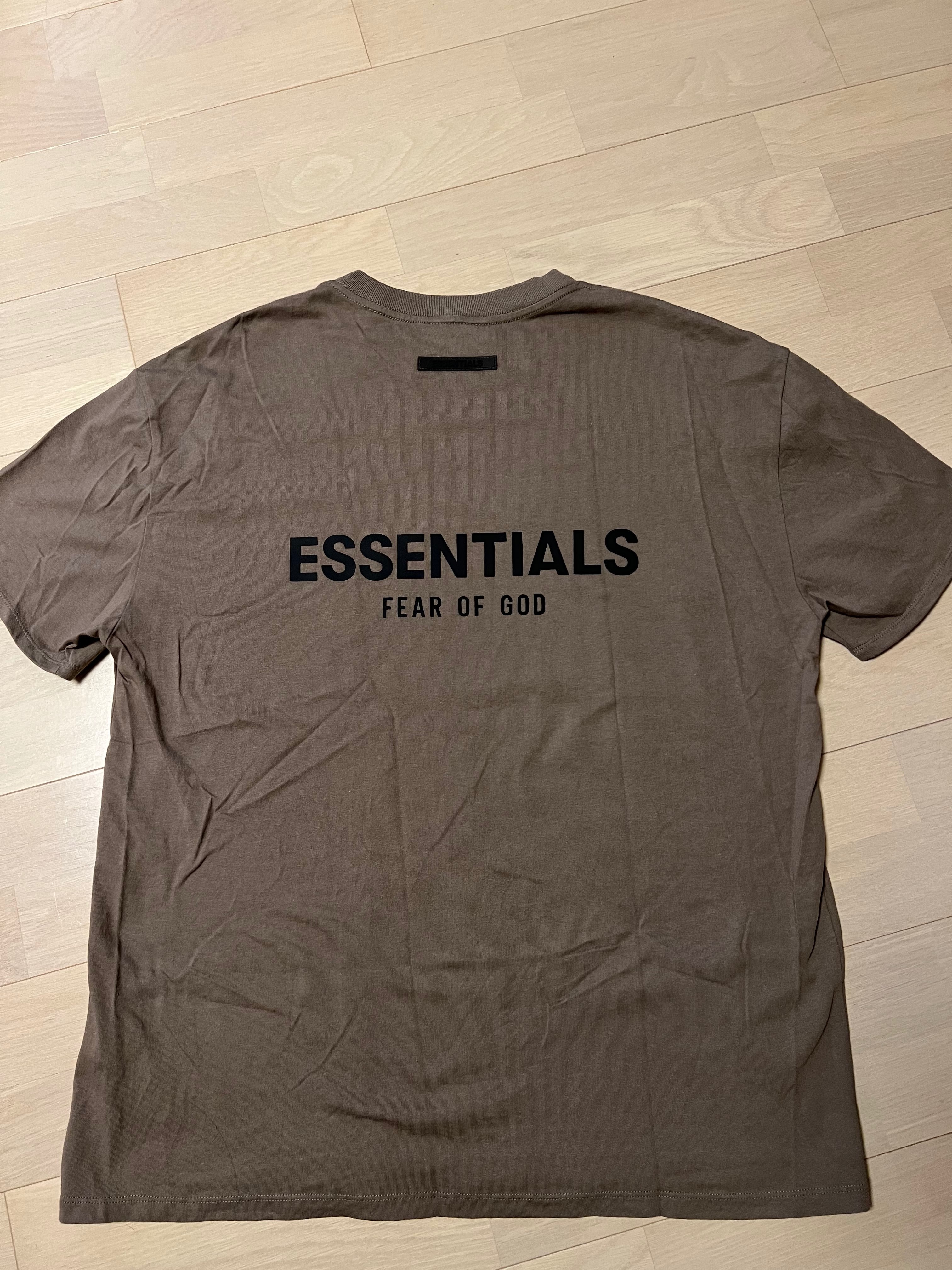 FEAR OF GOD ESSENTIALS Short Sleeve Tee "Taupe"