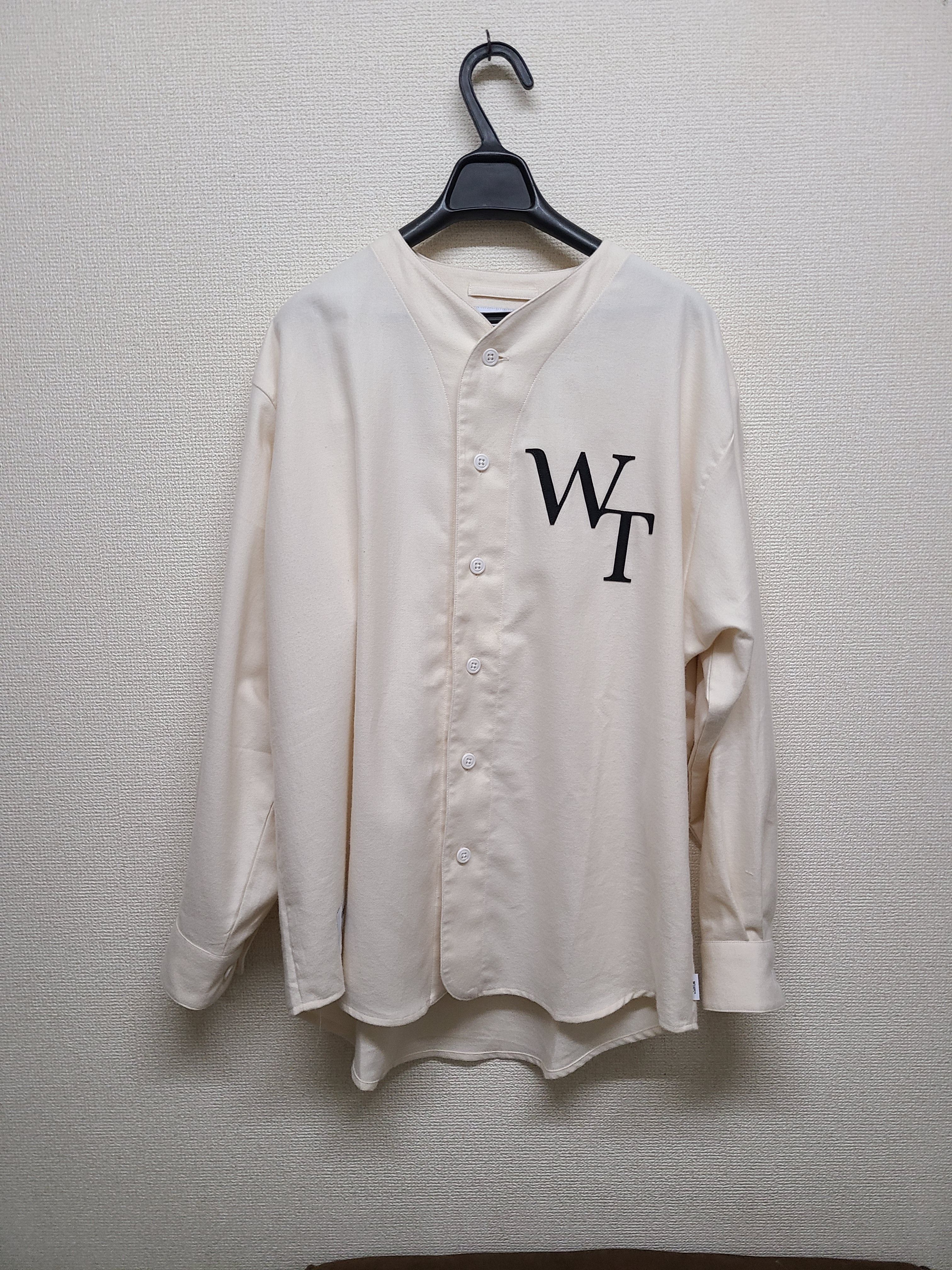 Wtaps League 02 / LS / Cotton. Twill. League "Off White"