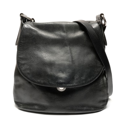 プラダ PRADA レザー ショルダーバッグ【中古】