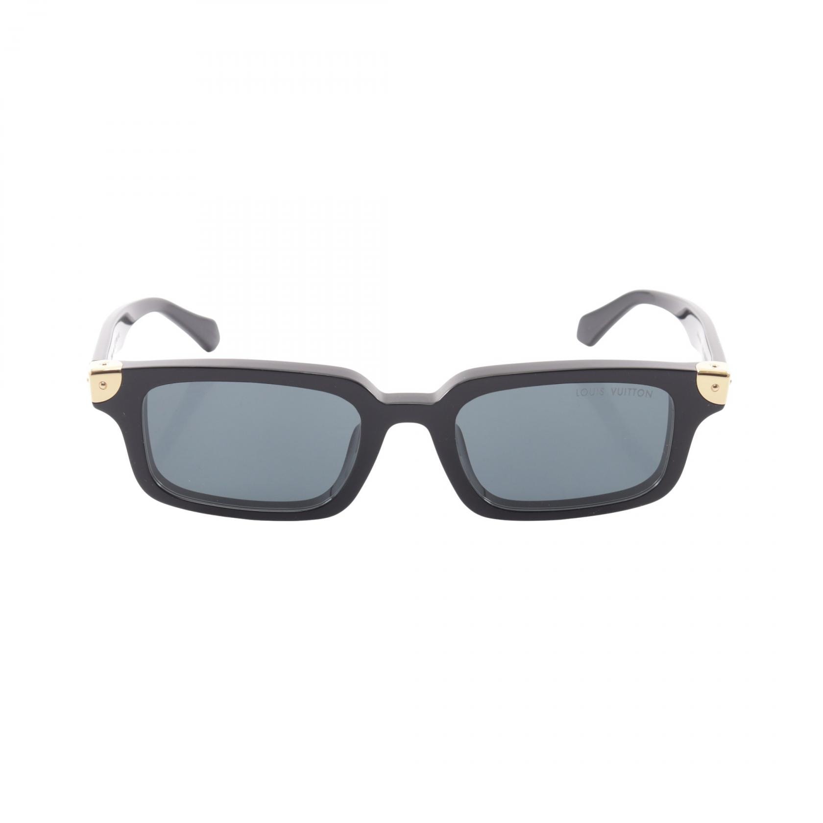 Louis Vuitton Sunglasses LV Heritage Rectangle "Black"