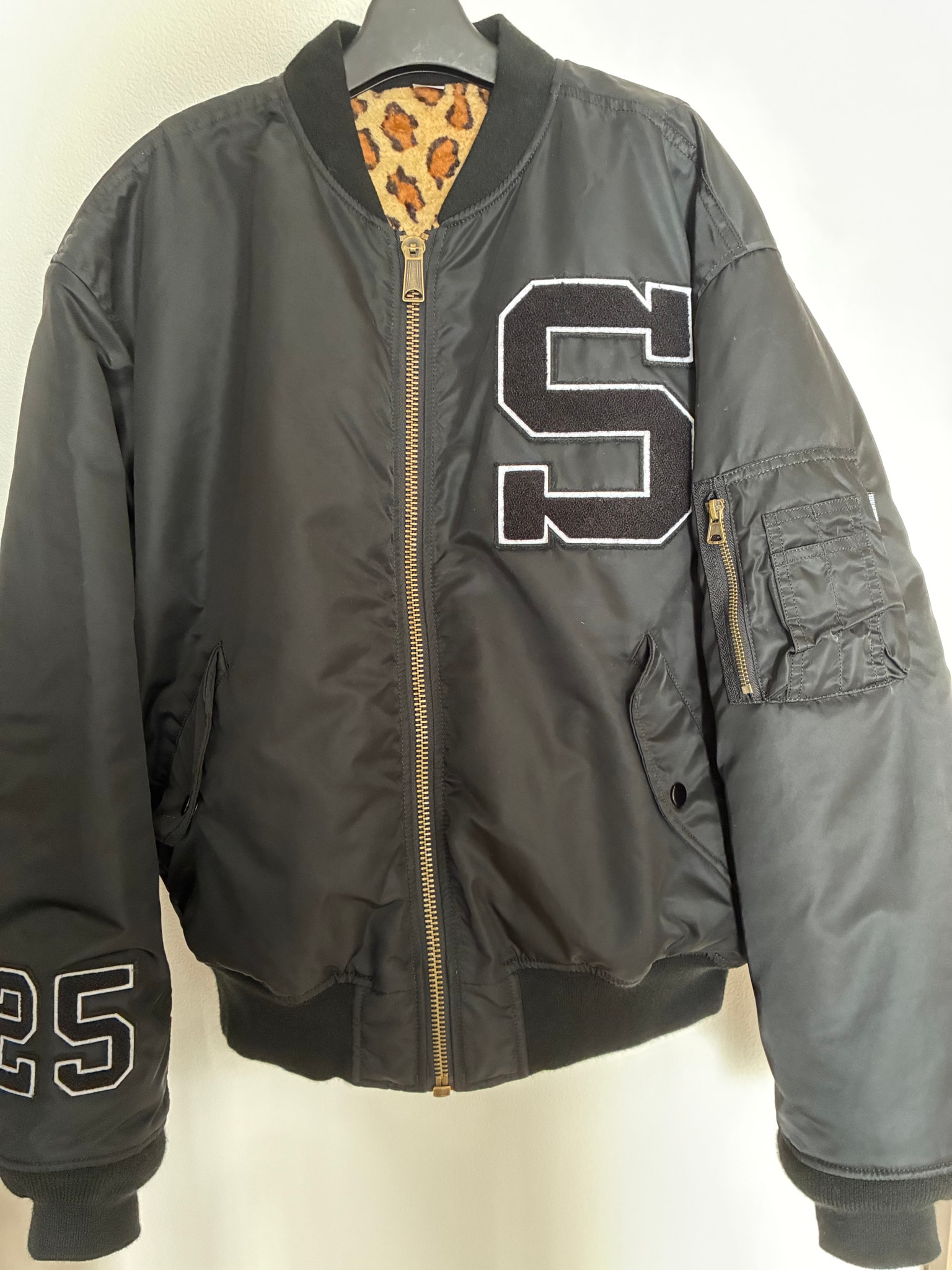 Supreme x GOODENOUGH Reversible MA-1 "Black"