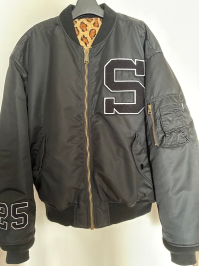 Supreme x GOODENOUGH Reversible MA-1 "Black"